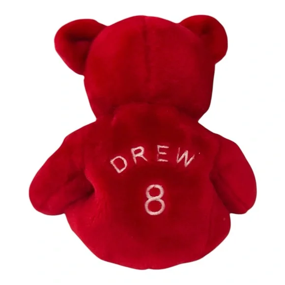Salvino's Big Bammers J.D. Drew #8 Red Teddy Bear - Picture 3 of 8